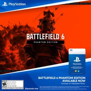 PlayStation Store Gift Card for Battlefield 6 - Phantom - PS5 [Digital Code]