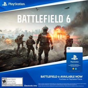 PlayStation Store Gift Card for Battlefield 6 - Standard - PS5 [Digital Code]
