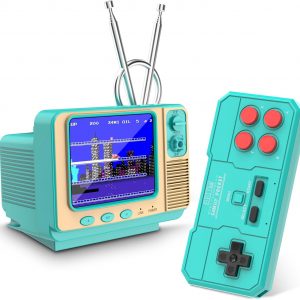 Retro Handheld Game Console - GV300S JALECO+168 Classic Games Mini TV Style with 3.0 Inch IPS Screen, Save Search, Support 2-Player & Dual Console Type-C Link
