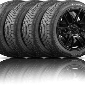 Set of 4 (Four) Travelstar UN99 All Season 225/60R17 99H All Season Radial Passenger Car Tire 225/60/17 - Includes Three-Year Road Hazard Warranty (Tire Only)