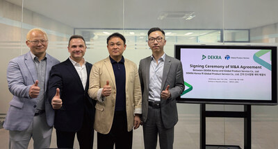DEKRA Korea to Acquire Global Product Service, Strengthen Consumer Electronics Testing and Certification Capabilities in Korea