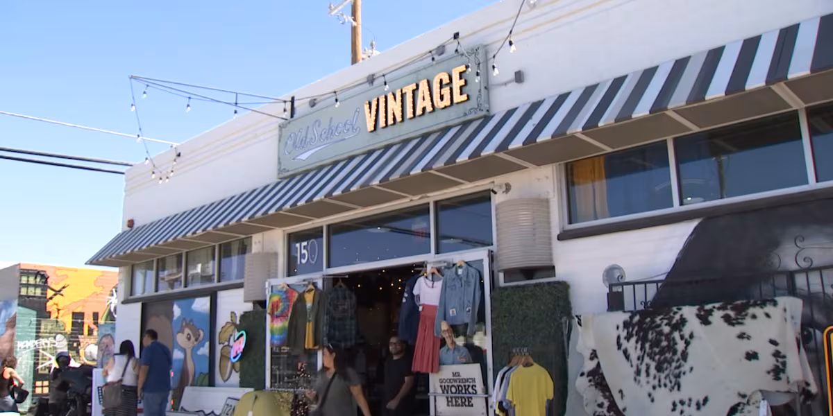 Las Vegas vintage store promotes sustainable shopping as fast fashion waste grows