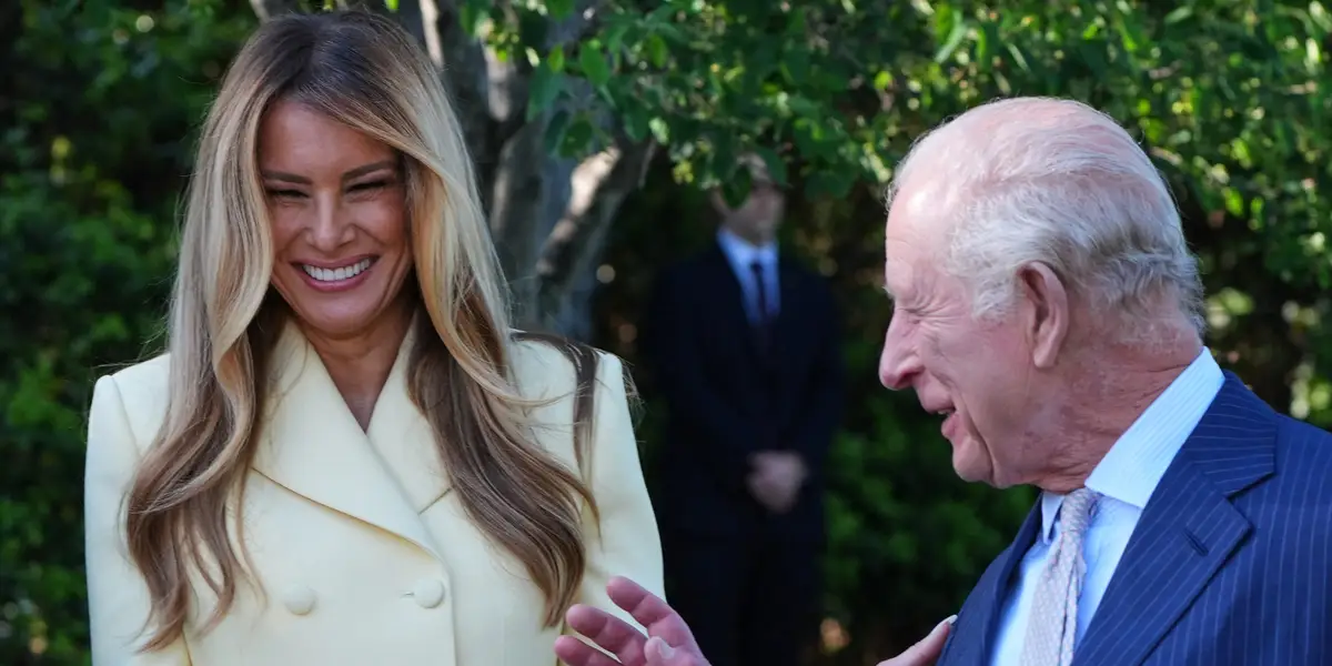 Melania Trump wears butter-yellow trend to welcome King Charles, Camilla