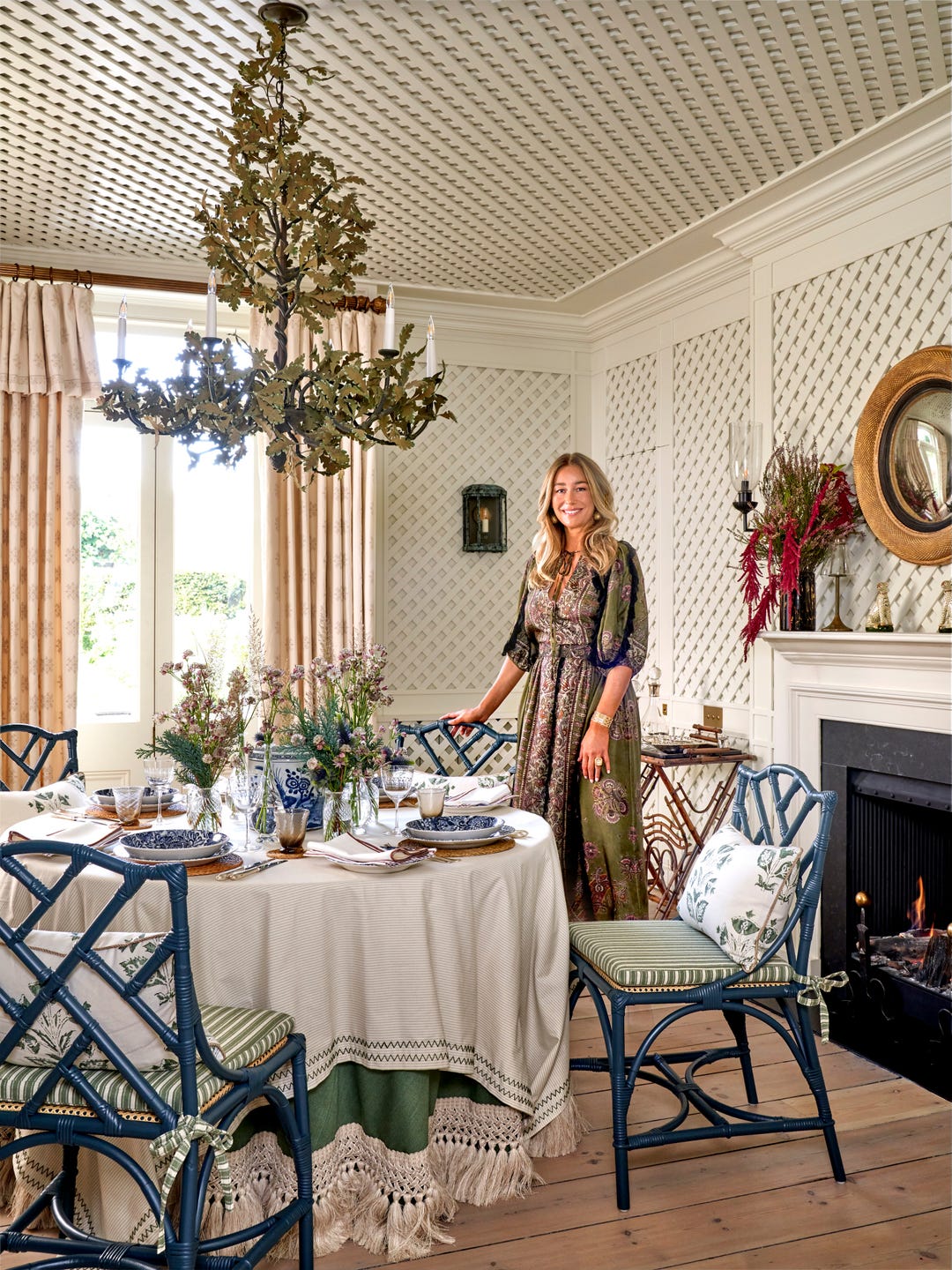Stateside style meets British charm in fashion designer Viggy Hindmarch’s London home