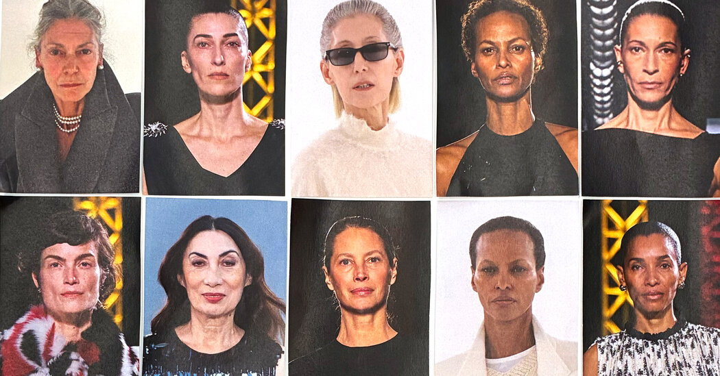 Will the trend of older women in fashion continue?