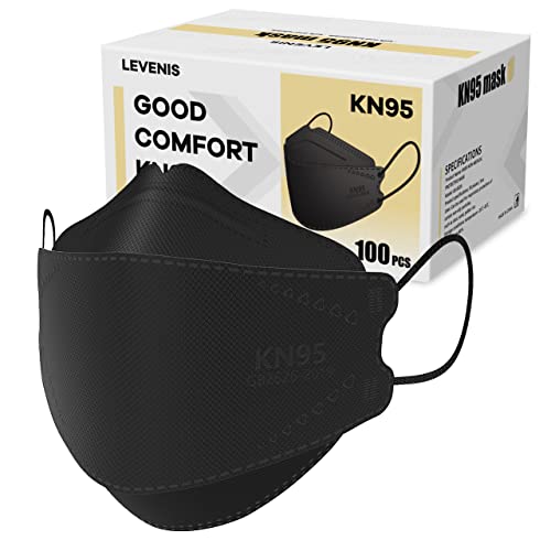 LEVENIS KN95 Face Masks 100 Pack, Breathable Comfortable and Disposable KN95 Mask, Black : Tools & Home Improvement LEVENIS KN95 Face Masks 100 Pack, Breathable Comfortable and Disposable KN95 Mask, Black : Tools & Home Improvement