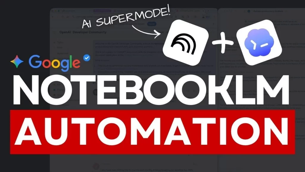 Convert NotebookLM Insights into Automated Work Products