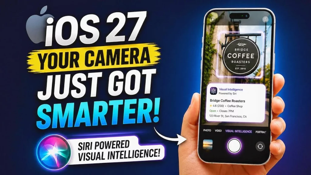 iOS 27 AI camera mode leaked: Live translation, summary and Siri